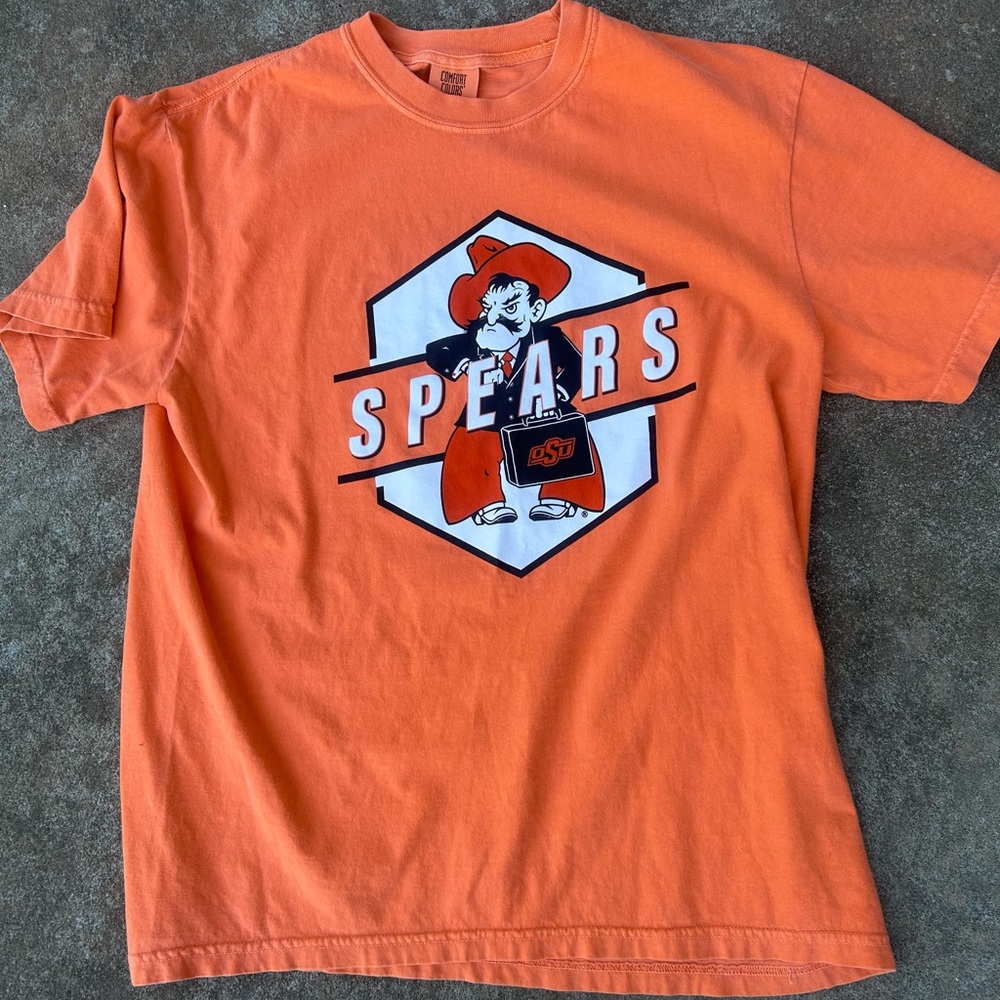 OSU Comfort Colors Orange Graphic Tee